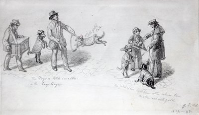 Street Performers by George Snr Scharf